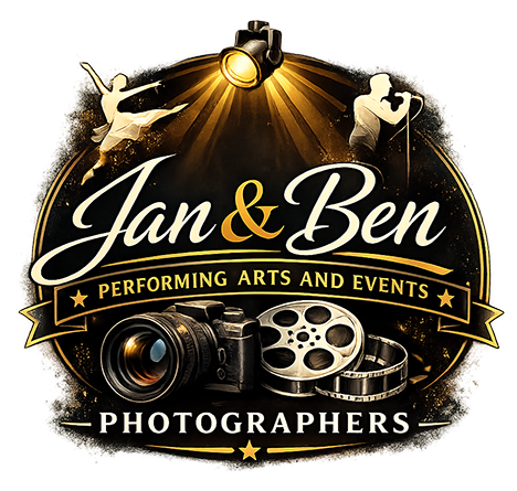 Jan & Ben - Performing Arts and Events Photographers Logo